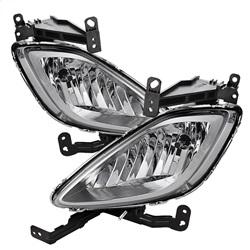 Spyder Auto OE Style Fog Lights with Switch - Clear for 2011-2013 Hyundai Elantra - 5079909 - (2013 2012 2011)