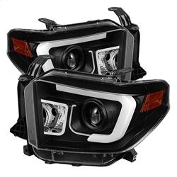 Spyder Auto Projector Headlights - Light Bar DRL - Black for 2014-2018 Toyota Tundra SR5 - 5080158 - (2018 2017 2016 2015 2014)