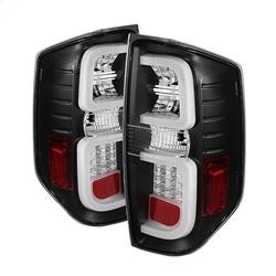 Spyder Auto Light Bar LED Tail Lights - Black for 2014-2018 Toyota Tundra - 5080196 - (2018 2017 2016 2015 2014)