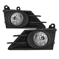 Spyder Auto OEM Fog Lights with Switch - Clear for 2013-2015 Subaru BRZ - 5080509 - (2015 2014 2013)