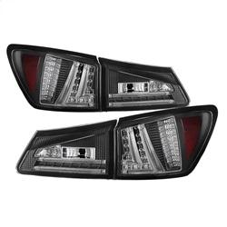 Spyder Auto LED Tail Lights - Black for 2006-2008 Lexus IS250 - 5080783 - (2008 2007 2006)