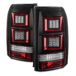 Spyder Auto Light Bar LED Tail Lights - Black for 2005-2009 Land Rover LR3 - 5080813 - (2009 2008 2007 2006 2005)