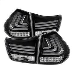 Spyder Auto LED Tail Lights - Black for 2007-2009 Lexus RX350 - 5080837 - (2009 2008 2007)