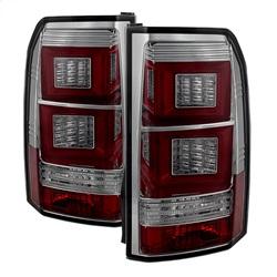 Spyder Auto Light Bar LED Tail Lights - Smoke for 2010-2014 Land Rover LR4 - 5080943 - (2014 2013 2012 2011 2010)