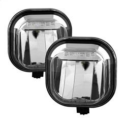 Spyder Auto LED Fog Lights - Chrome for 2011-2014 Ford F-350 Super Duty Lariat - 5081094 - (2014 2013 2012 2011)