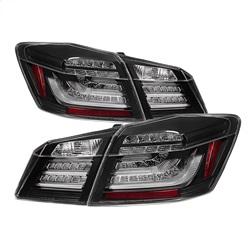 Spyder Auto LED Tail Lights - Black for 2013-2015 Honda Accord EX-L Sedan - 5081643 - (2015 2014 2013)