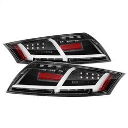 Spyder Auto LED Tail Lights - Black for 2008-2014 Audi TT Quattro - 5081674 - (2014 2013 2012 2011 2010 2009 2008)