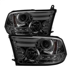 Spyder Auto Projector Headlights - Light Bar DRL - Smoke for 2013-2016 Ram 3500 - 5081735 - (2016 2015 2014 2013)