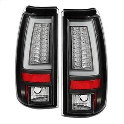 Spyder Auto Version 2 LED Tail Lights - Black for 2001-2003 GMC Sierra 1500 HD Fleetside - 5081865 - (2003 2002 2001)