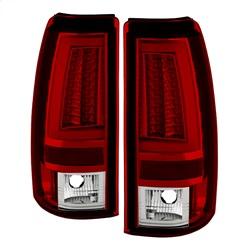 Spyder Auto Version 2 LED Tail Lights - Red Clear for 2001-2001 GMC Sierra 1500 SLT Fleetside - 5081872 - (2001)