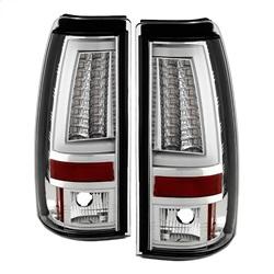 Spyder Auto Version 2 LED Tail Lights - Chrome for 2003-2006 Chevrolet Silverado 2500 HD Fleetside - 5081902 - (2006 2005 2004 2003)