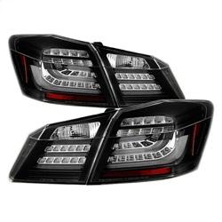 Spyder Auto LED Tail Lights - Black for 2014-2015 Honda Accord Hybrid Sedan - 5082053 - (2015 2014)