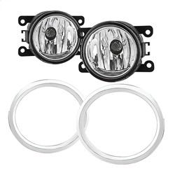 Spyder Auto OEM Fog Lights with Switch - Clear for 2012-2014 Honda Pilot - 5082374 - (2014 2013 2012)