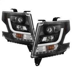 Spyder Auto Projector Headlights - DRL LED - Black for 2016-2016 Chevrolet Suburban 3500 HD - 5082541 - (2016)