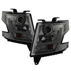 Spyder Auto Projector Headlights - DRL LED - Smoke for 2016-2016 Chevrolet Suburban 3500 HD - 5082558 - (2016)