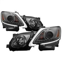 Spyder Auto Projector Headlights - Xenon/HID - DRL LED - Smoke for 2008-2011 Lexus GS460 - 5082817 - (2011 2010 2009 2008)