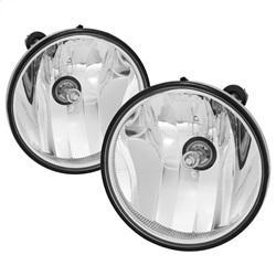 Spyder Auto Fog Lights with OEM switch- Clear for 2007-2014 Chevrolet Tahoe - 5082879 - (2014 2013 2012 2011 2010 2009 2008 2007)