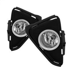 Spyder Auto OEM Fog Lights with Switch - Clear for 2016-2017 Toyota RAV4 - 5083135 - (2017 2016)