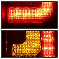 Spyder Auto Version 2 - Light Bar LED Tail Lights - Black for 2008-2010 GMC Yukon Hybrid - 5083418 - (2010 2009 2008)