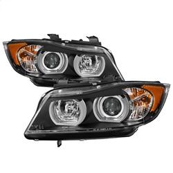 Spyder Auto Projector Headlights - Halogen - LBDRL - Black for 2007-2007 BMW 335xi - 5083432 - (2007)