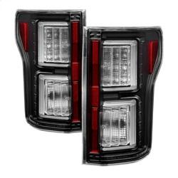 Spyder Auto Light Bar LED Tail Lights - Black for 2015-2016 Ford F-150 - 5083487 - (2016 2015)