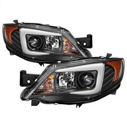 Spyder Auto Projector Headlights - Xenon/HID - Light Bar DRL - Black for 2011-2014 Subaru Impreza WRX STI Limited - 5083937 - (2014 2013 2012 2011)