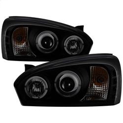 Spyder Auto Projector Headlights - LED Halo - LED - Black Smoke - High H1 - Low H1 for 2004-2007 Chevrolet Malibu - 5084316 - (2007 2006 2005 2004)