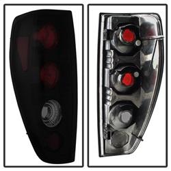 Spyder Auto Euro Style Tail Lights - Black Smoke for 2004-2012 Chevrolet Colorado - 5084330 - (2012 2011 2010 2009 2008 2007 2006 2005 2004)