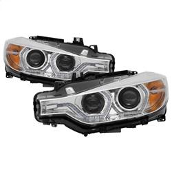 Spyder Auto Projector Headlights - LED DRL - Chrome for 2014-2014 BMW 335i xDrive - 5084354 - (2014)