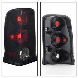 Spyder Auto Euro Style Tail Lights - Black Smoke for 2002-2006 Cadillac Escalade - 5084378 - (2006 2005 2004 2003 2002)