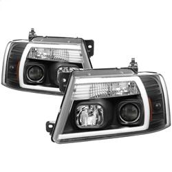 Spyder Auto Light Bar Projector Headlights - Black for 2008-2008 Ford F-150 XL - 5084484 - (2008)