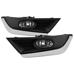 Spyder Auto OEM Chrome Trim Fog Lights with Switch and Cover - Clear for 2017-2018 Honda CR-V - 5084897 - (2018 2017)