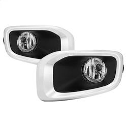 Spyder Auto OEM Fog Lights with Switch and Cover - Clear for 2015-2017 Jeep Renegade - 5085023 - (2017 2016 2015)