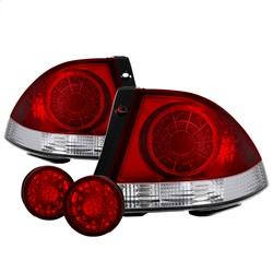 Spyder Auto LED Tail Lights - Red Clear for 2001-2003 Lexus IS300 - 5085061 - (2003 2002 2001)