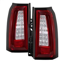 Spyder Auto light bar LED Tail Lights - Red Clear for 2016-2017 Chevrolet Suburban 3500 HD - 5085085 - (2017 2016)