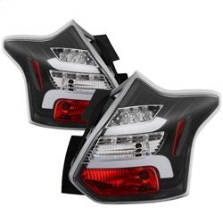 Spyder Auto LED Tail Lights - Black for 2012-2012 Ford Focus SEL Hatchback - 5085139 - (2012)