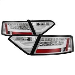 Spyder Auto LED Tail Lights - Incandescent - Chrome for 2008-2012 Audi A5 Quattro - 5085207 - (2012 2011 2010 2009 2008)