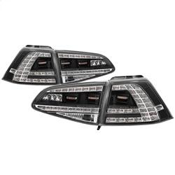 Spyder Auto LED Tail Lights - Black for 2015-2017 Volkswagen Golf - 5085412 - (2017 2016 2015)