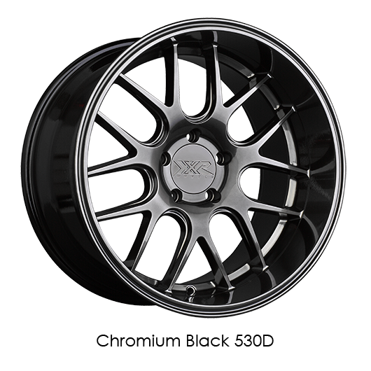 XXR 530D Chromium Black Wheels for 2014-2019 ACURA MDX - 18x9 35 mm - 18" - (2019 2018 2017 2016 2015 2014)