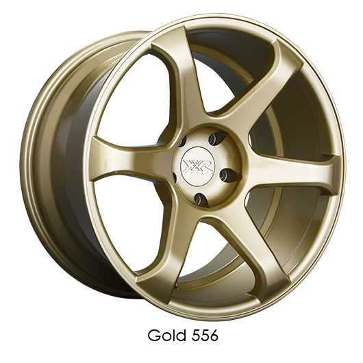 XXR 556 Gold Wheels for 2001-2012 FORD ESCAPE - 18x8.75 36 mm - 18" - (2012 2011 2010 2009 2008 2007 2006 2005 2004 2003 2002 2001)