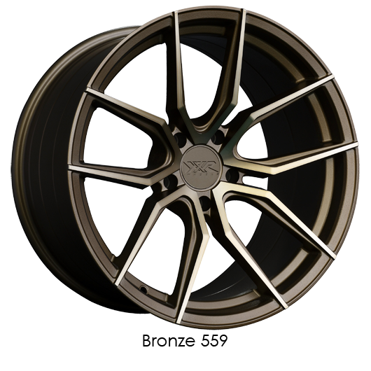 XXR 559 Bronze Wheels for 2011-2013 INFINITI M37X [AWD Only] - 19x8.5 40 mm - 19" - (2013 2012 2011)