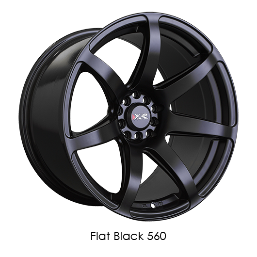 XXR 560 Flat Black Wheels for 1992-2002 MERCURY GRAND MARQUIS - 18x8.5 20 mm - 18" - (2002 2001 2000 1999 1998 1997 1996 1995 1994 1993 1992)