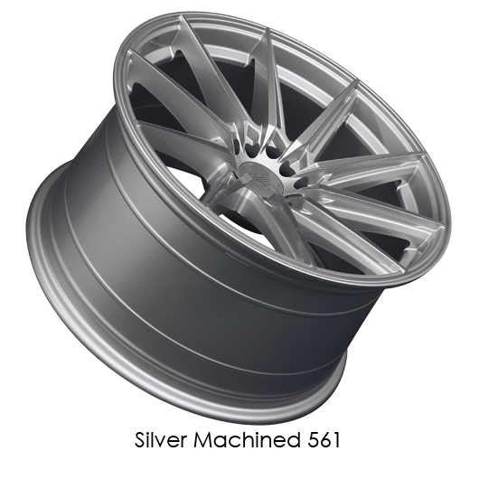 XXR 561 Silver with Machined Face Wheels for 1999-2005 MERCURY MOUNTAINEER - 18x8.5 35 mm - 18" - (2005 2004 2003 2002 2001 2000 1999)