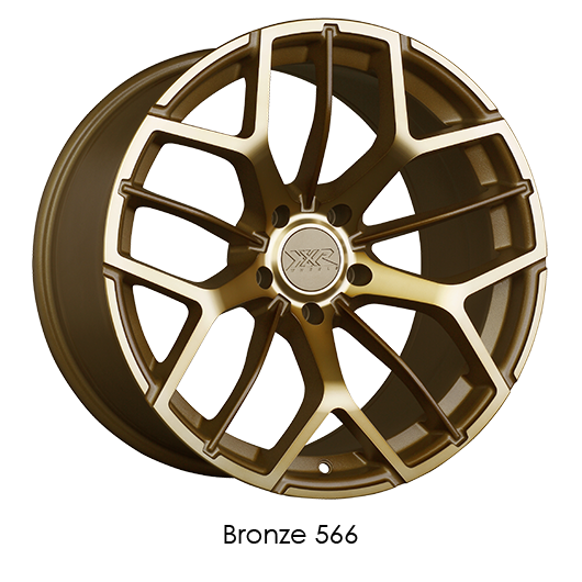 XXR 566 Bronze Wheels for 2015-2019 ACURA TLX SH-AWD - 18x8.5 35 mm - 18" - (2019 2018 2017 2016 2015)