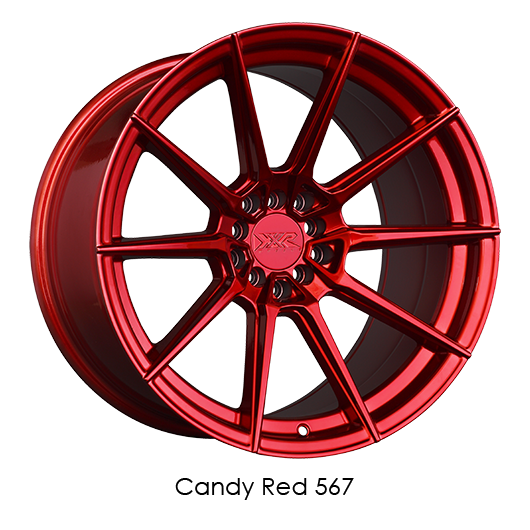 XXR 567 Candy Red Wheels for 2014-2019 ACURA MDX - 18x8.5 35 mm - 18" - (2019 2018 2017 2016 2015 2014)