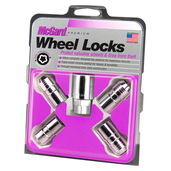 McGard Cone Seat Exposed Style Wheel Locks-Chrome 2009-2014 Acura TL  - [2014 2013 2012 2011 2010 2009] - 24215