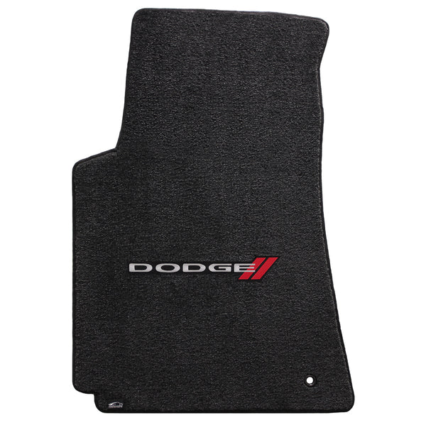 Lloyd Mat's Dodge CHALLENGER 2008-2010 Front Floor Mats EBONY ULTIMAT DODGE LOGO - 600021 - (2010 2009 2008)