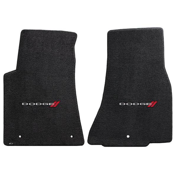 Lloyd Mat's Dodge CHALLENGER 2011-2016 Front Floor Mats EBONY ULTIMAT DODGE LOGO - 600023 - (2016 2015 2014 2013 2012 2011)