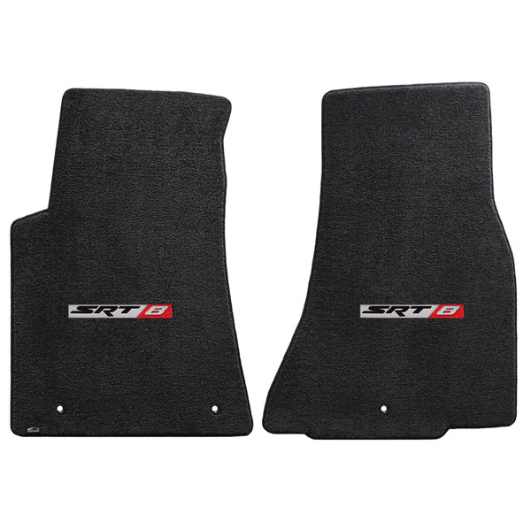 Lloyd Mat's Dodge CHALLENGER 2011-2016 Front Floor Mats EBONY ULTIMAT SRT8 LOGO - 600024 - (2016 2015 2014 2013 2012 2011)