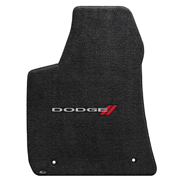 Lloyd Mat's Dodge CHARGER 2011-2016 RWD Front Floor Mats EBONY ULTIMAT DODGE LOGO - 600030 - (2016 2015 2014 2013 2012 2011)